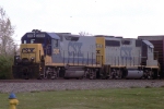 CSX NB local waiting in the siding